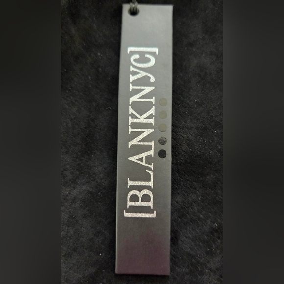 NEW BLANK NYC LEATHER SUEDE FRINGE MINI SKIRT. - Picture 6 of 6